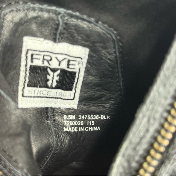 FRYE AND CO. Black Leather Ankle Boots - Picture 11 of 12
